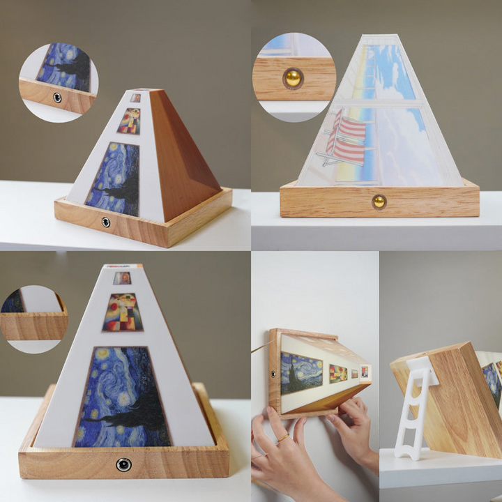 3D-Naked Eye Vision Wall Lamp | Stunning Wall Ambience | Stornfield