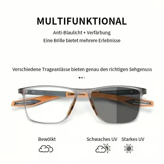 Phototrope Bifocal Glasses | Stylish adaptive lenses | Stornfield