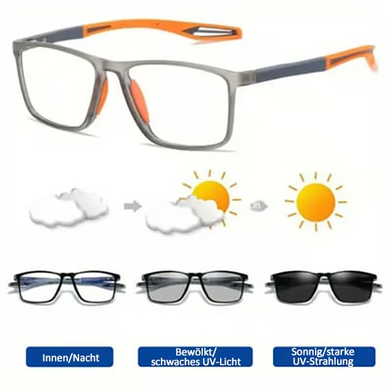 Phototrope Bifocal Glasses | Stylish adaptive lenses | Stornfield