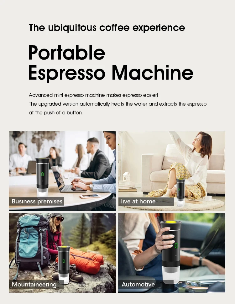 Portable coffee machine | Brew anywhere and anytime | Stornfield