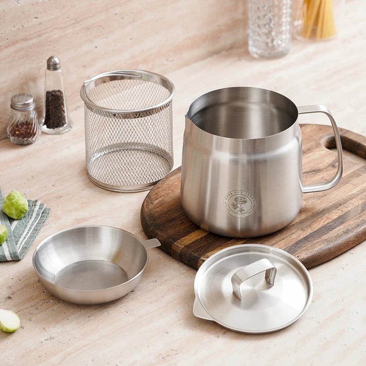 Stainless Steel Fryer | Durable Oil Filtration | Stornfield