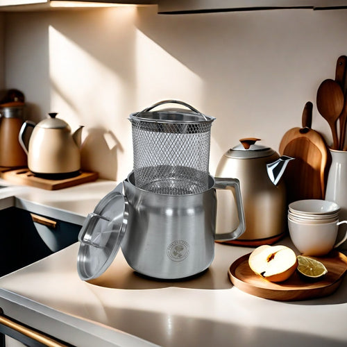 Stainless Steel Fryer | Durable Oil Filtration | Stornfield