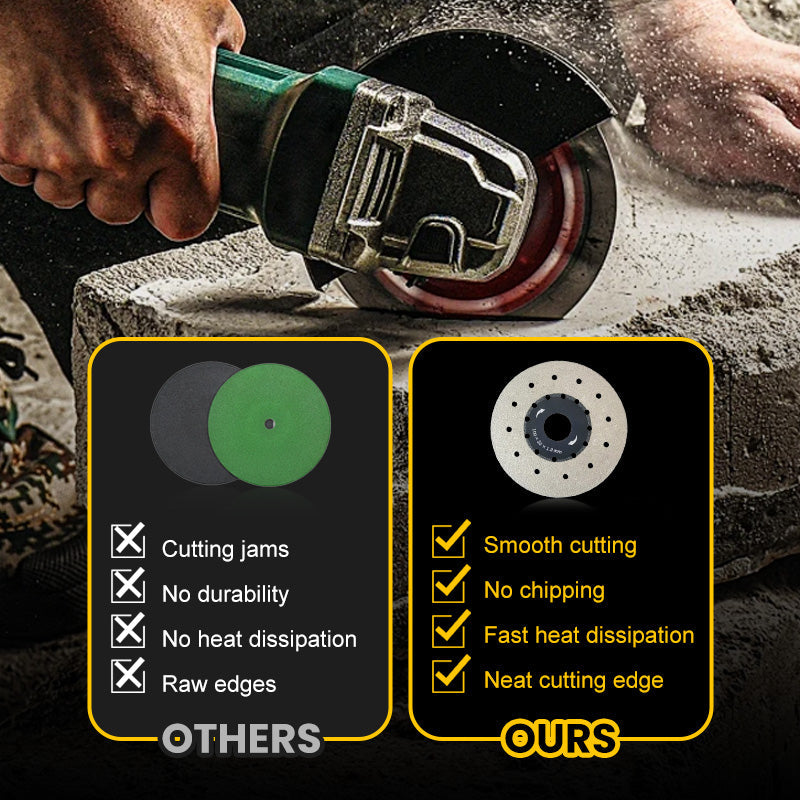 Porous, widened cutting blade | Smooth and precise cuts | Stornfield