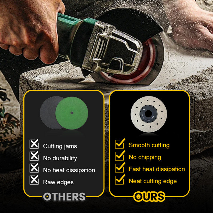 Porous, widened cutting blade | Smooth and precise cuts | Stornfield
