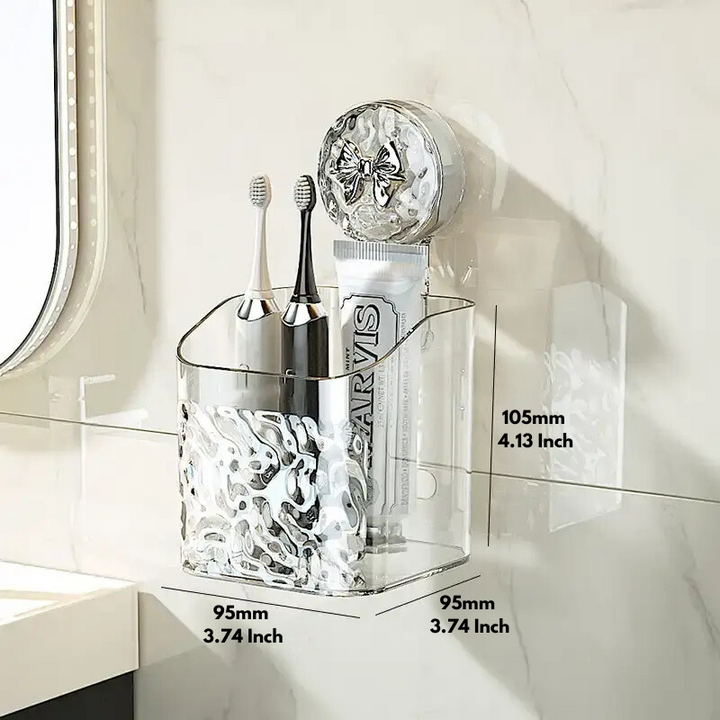 Practical wall shelf | Drill-free storage in the bathroom | Stornfield