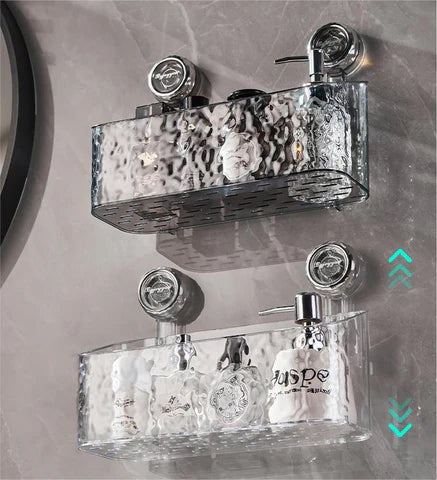 Practical wall shelf | Drill-free storage in the bathroom | Stornfield