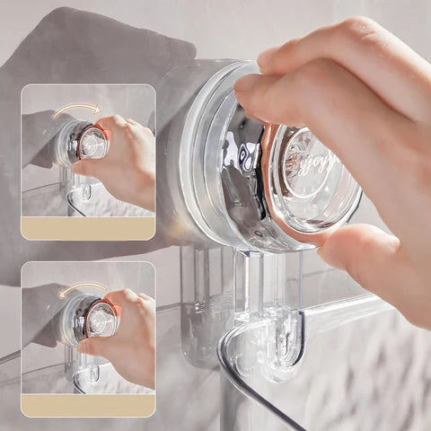 Practical wall shelf | Drill-free storage in the bathroom | Stornfield
