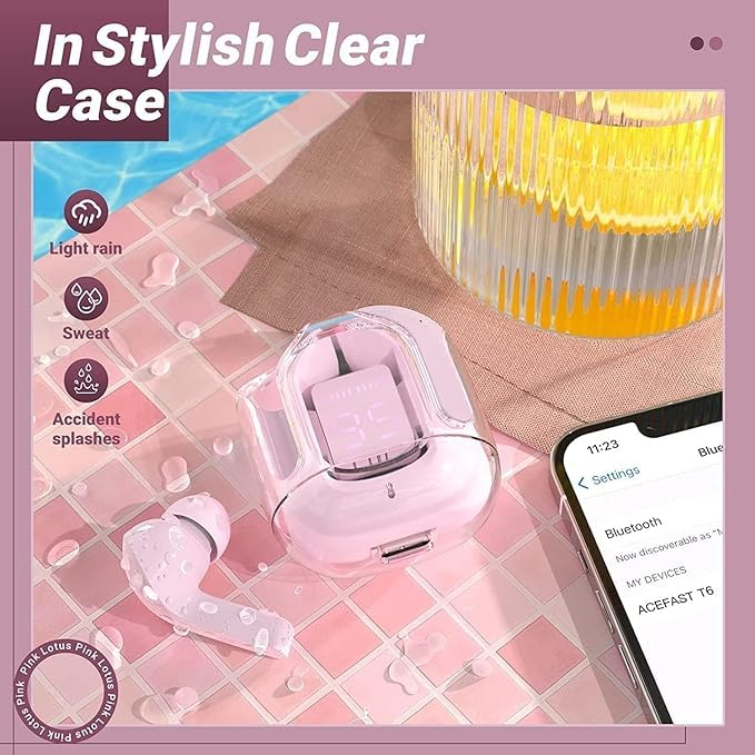 Wireless Glitter Headphones | Glamorous Appearance, Premium Audio | Stornfield