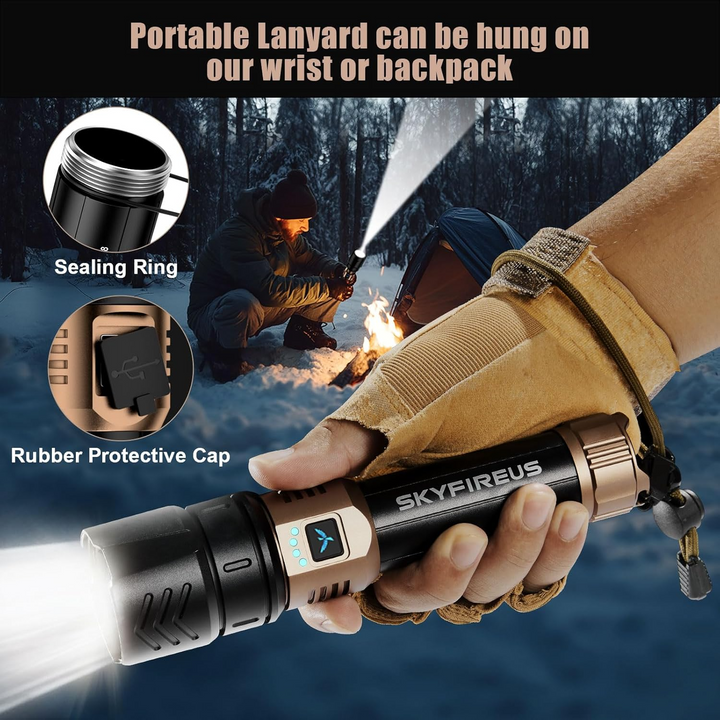 Ignition flash light | Ultra-bright, Zoomable and Ready to Fire | Stornfield