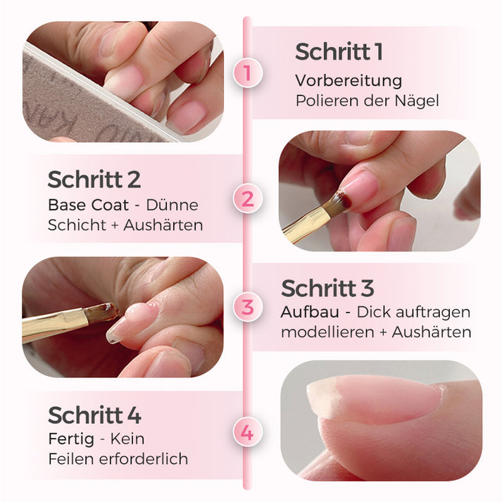 All-in-One Nail Base Gel | Perfect for Beginners and Professionals Alike | Stornfield