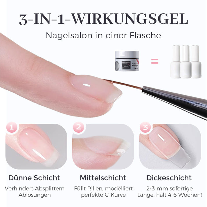 All-in-One Nail Base Gel | Perfect for Beginners and Professionals Alike | Stornfield