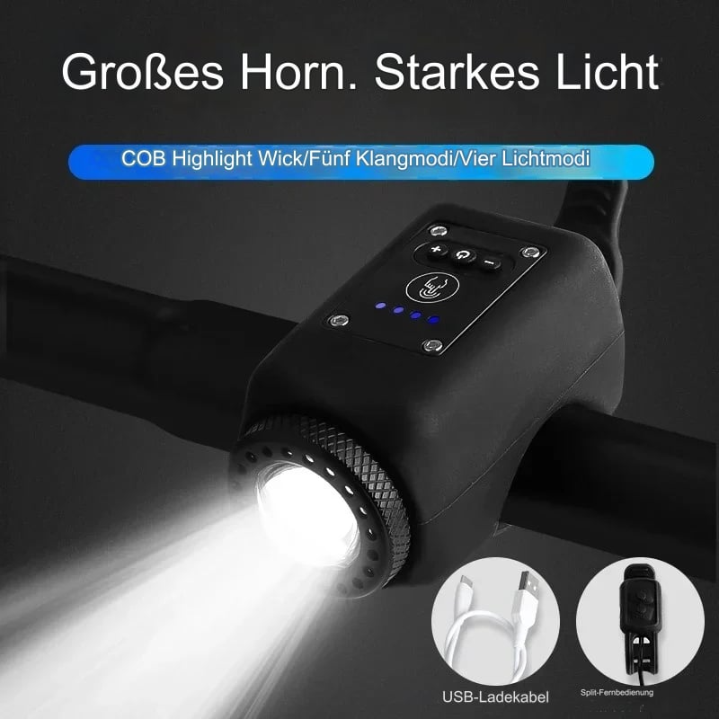 Electronic Hupenklingel | Safe, Bright, Bold Riding | Stornfield