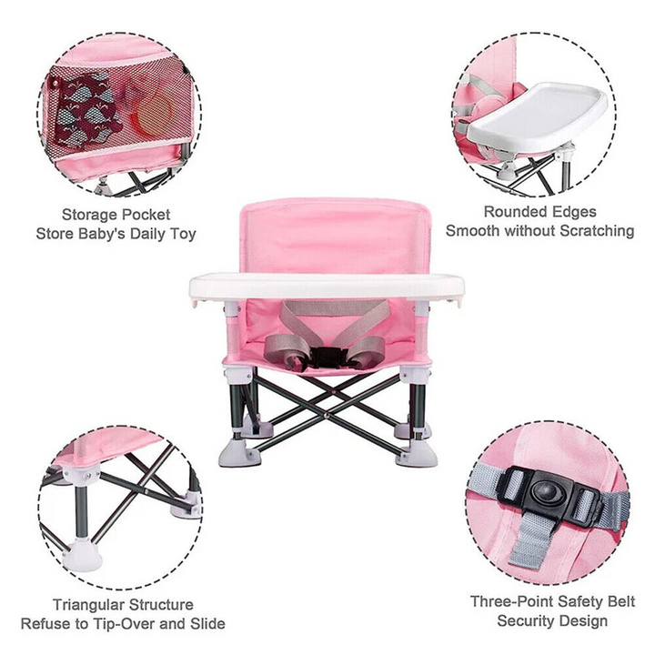 Tiny Trekker Travel Chair | Compact Comfort for Kids on the Go | Stornfield