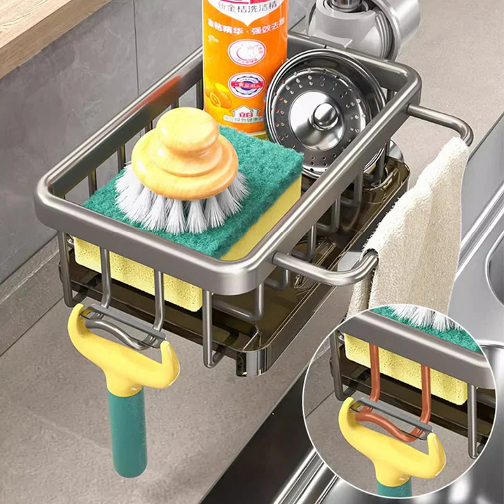 Elegant Stainless Steel Sink | The Stylish Way to Stay Organized | Stornfield