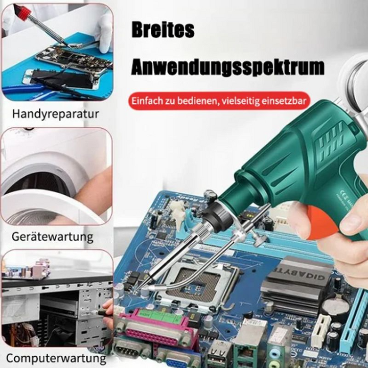 Auto-Feed Soldering Iron | 80W fast heat precision tool | Stornfield