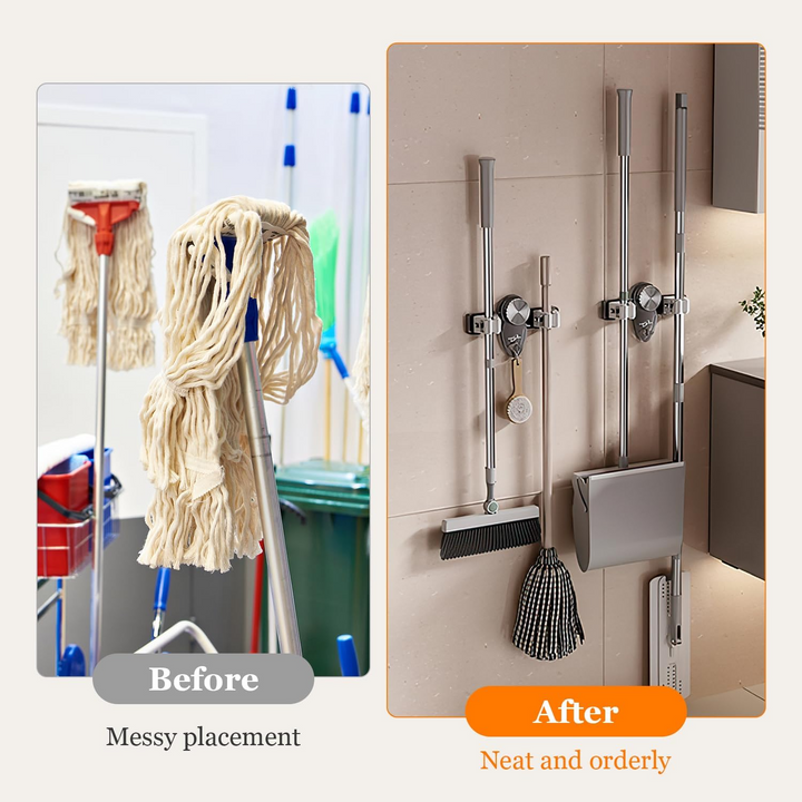 Wall Grip Organization Rack | Slim Hold for Pugs & More | Stornfield