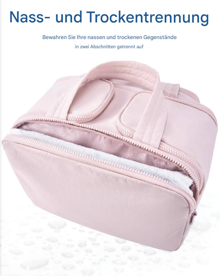 Multipurpose Toilet Bag | Soft, Spacious, 4-in-1 Organizer | Stornfield