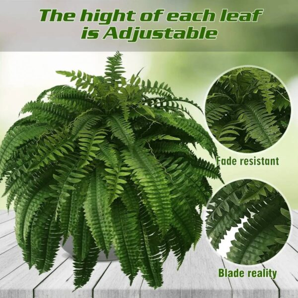 Stornfield | UV Resistant Lifelike Artificial Boston Fern