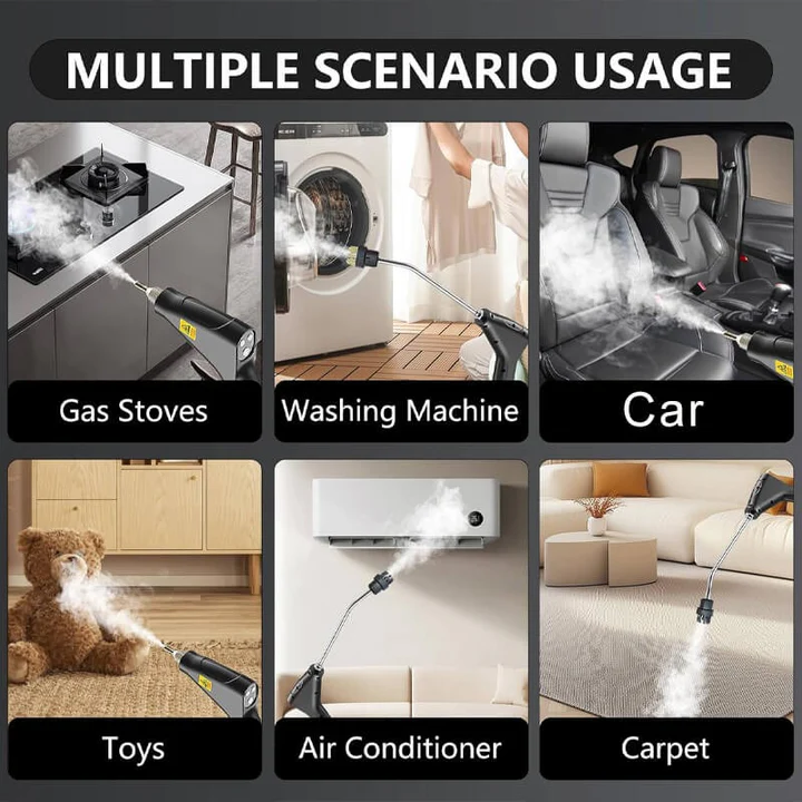 Stornfield | 2500W High Pressure Steam Cleaner with Gloves