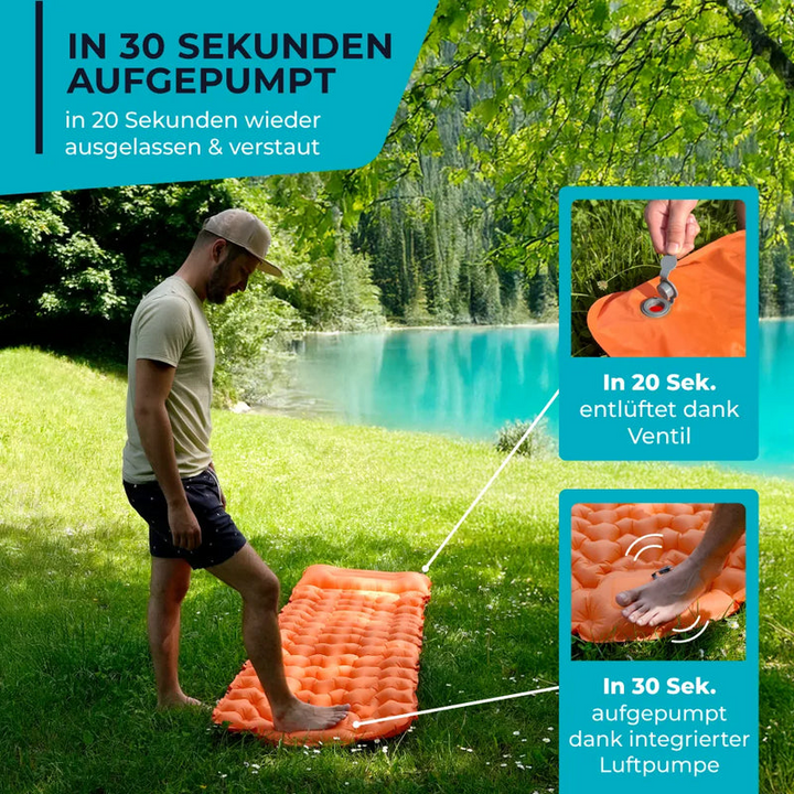 Ultra-light Sleeping Mat | Easy, Comfortable, Stress-free Setup | Stornfield