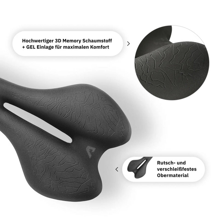 Ergonomic bicycle saddle | No more back and butt pain | Stornfield