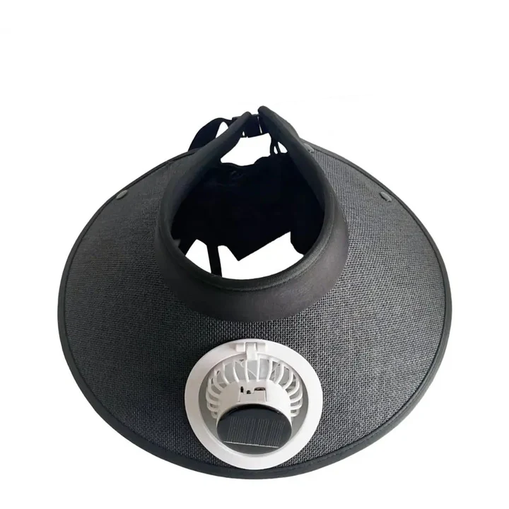 Wide Brim Sun Hat with Solar Powered Fan | Stornfield