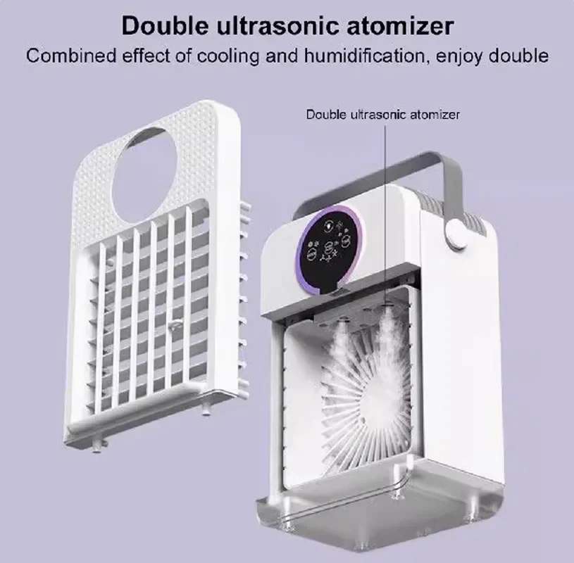 Mini Portable Air Conditioner with Touchscreen and Mist Cooling | Stornfield