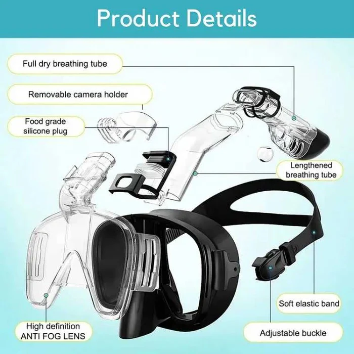 Stornfield | Snorkeling Mask with Dry Top System