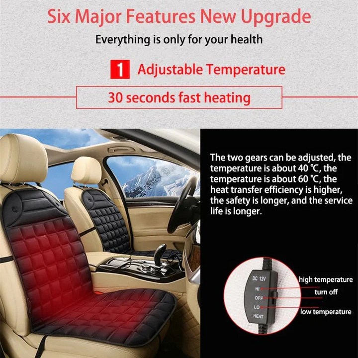 Stornfield | Heated Car Seat Cushion
