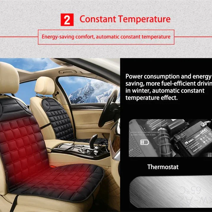 Stornfield | Heated Car Seat Cushion