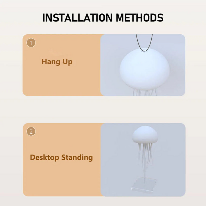 Dancing Jellyfish Lamp | Immediately Relieves Stress and Anxiety | Stornfield