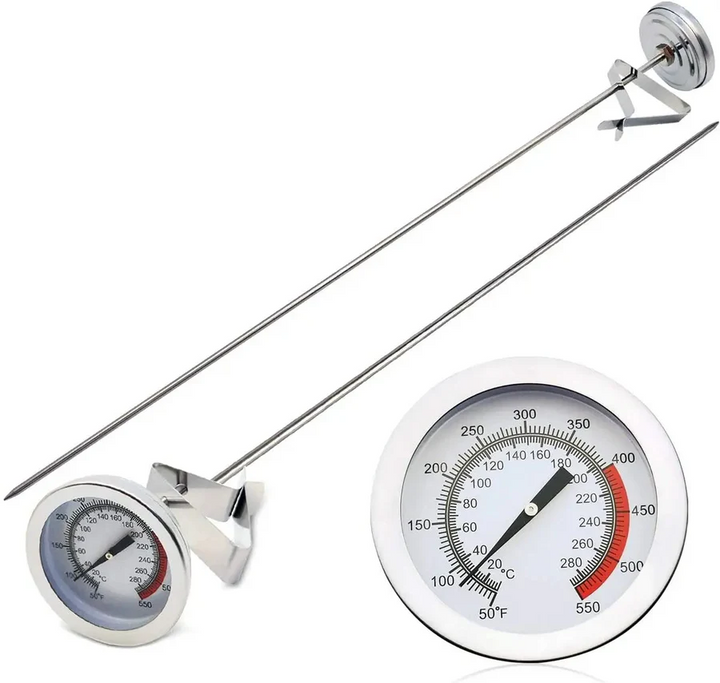 Stornfield | Stainless Steel Deep Fry Thermometer with Long Probe