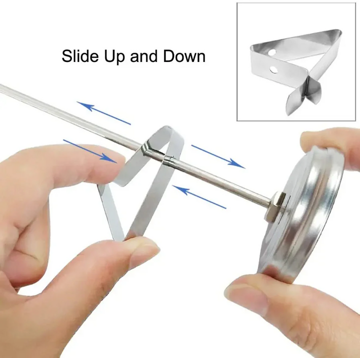 Stornfield | Stainless Steel Deep Fry Thermometer with Long Probe