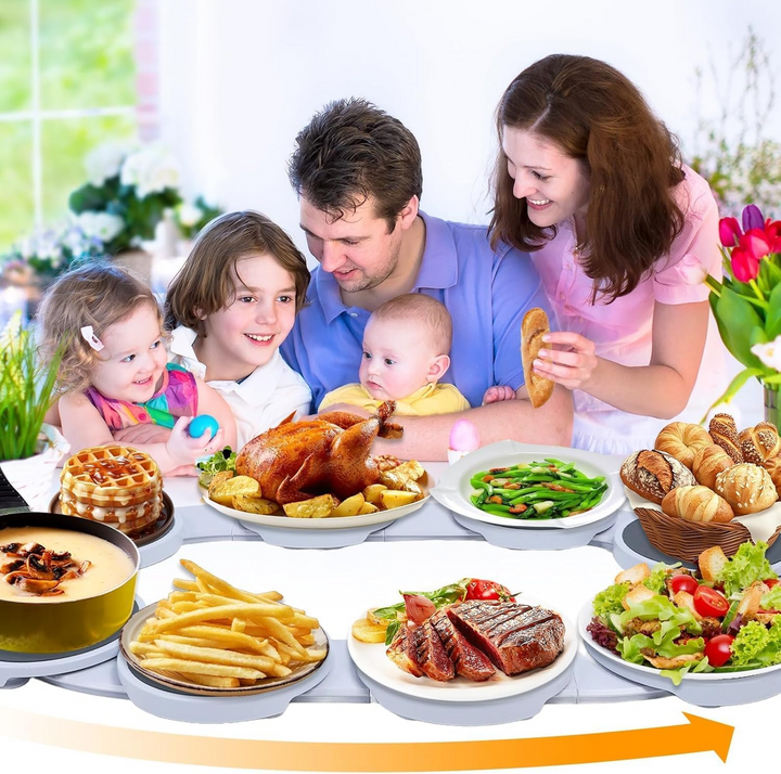 Turntable for dining tables | Enjoy your meals together with ease. | Stornfield