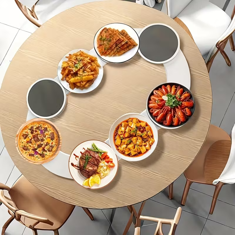 Turntable for dining tables | Enjoy your meals together with ease. | Stornfield