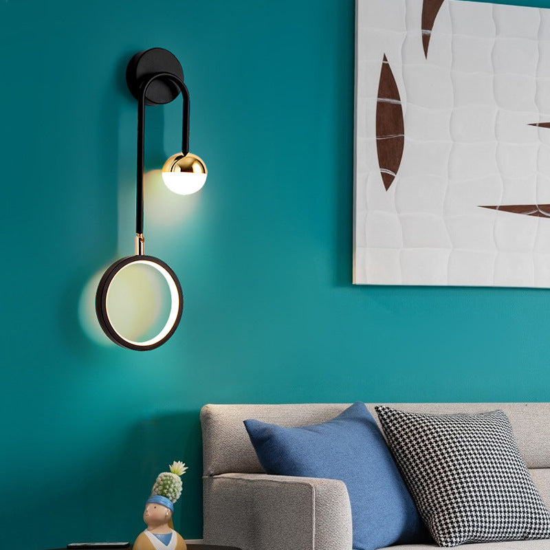 Nordic swivel LED wall light for modern interiors | Stornfield