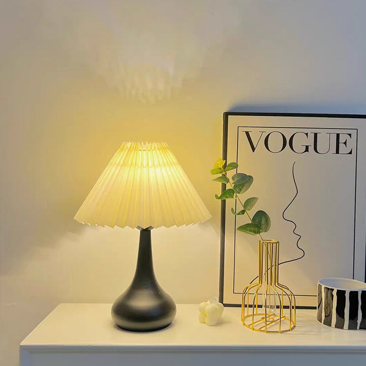 Nordic Folding Lamp with LED Light – Modern Decorative Table Lamp for Living Room & Bedroom | Stornfield