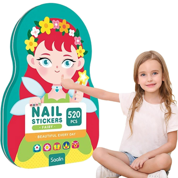 Kids Nail Art Sticker | Fun & Easy Designs | Stornfield