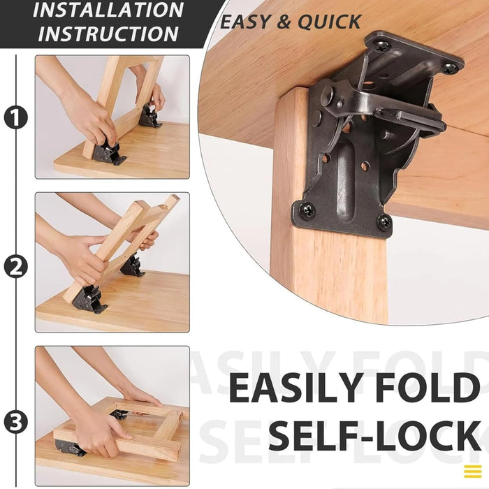 Foldable Hinge Mount | Smart Support for Small Spaces | Stornfield