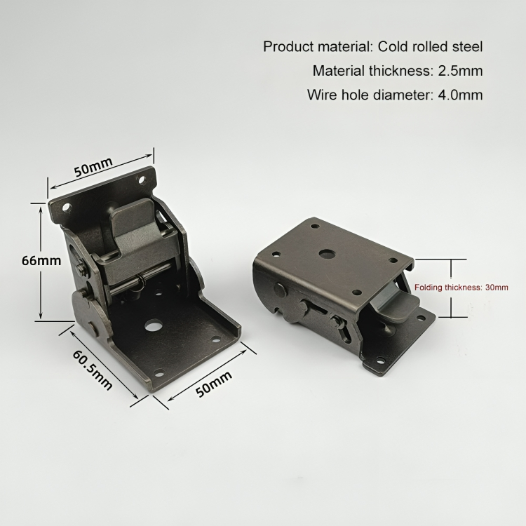 Foldable Hinge Mount | Smart Support for Small Spaces | Stornfield