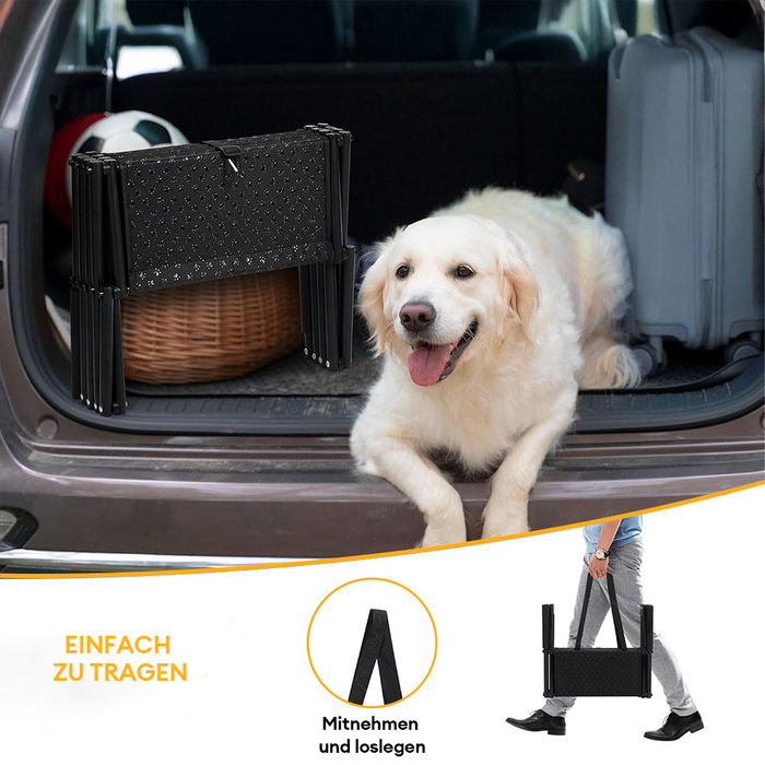 Folding Car Stair for Dogs | Safe Climbing for Puppies | Stornfield
