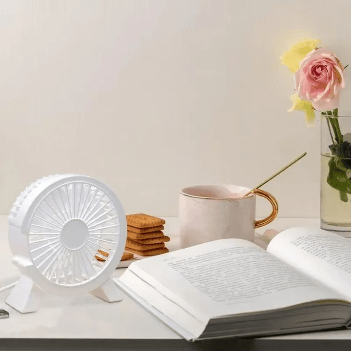 Mini Electric Portable Rechargeable and Silent Fan | Stornfield