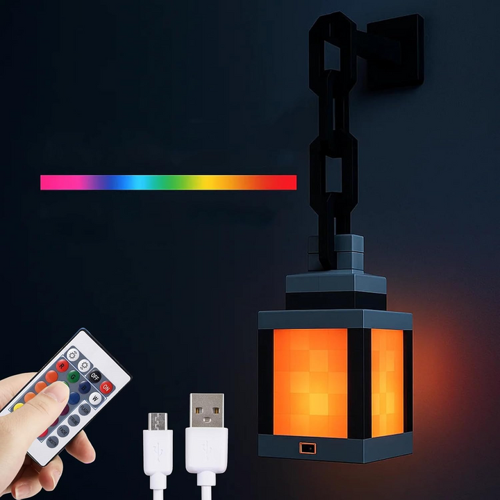 Pixel Lantern | Bring retro magic to any room | Stornfield