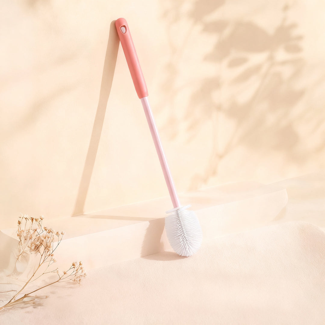 Silicone cleaning brush for baby bottles and teats