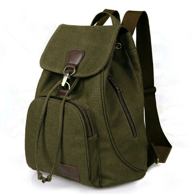 Canvas backpack, breathable and durable, under 20 L