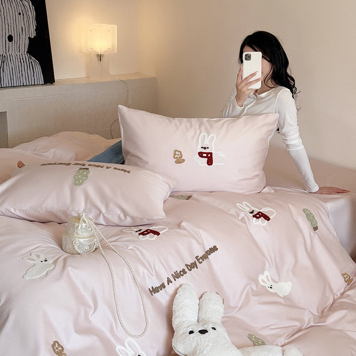 Bedding set made of Egyptian cotton