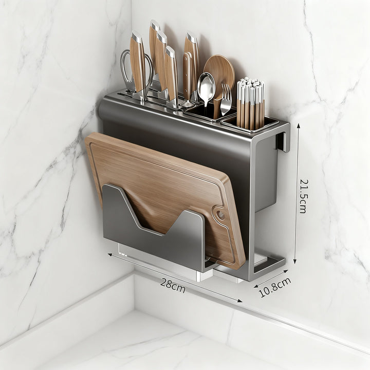 Stainless Steel Kitchen Wall Shelf