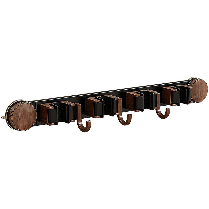 Suction cup wall holder for cleaning tools