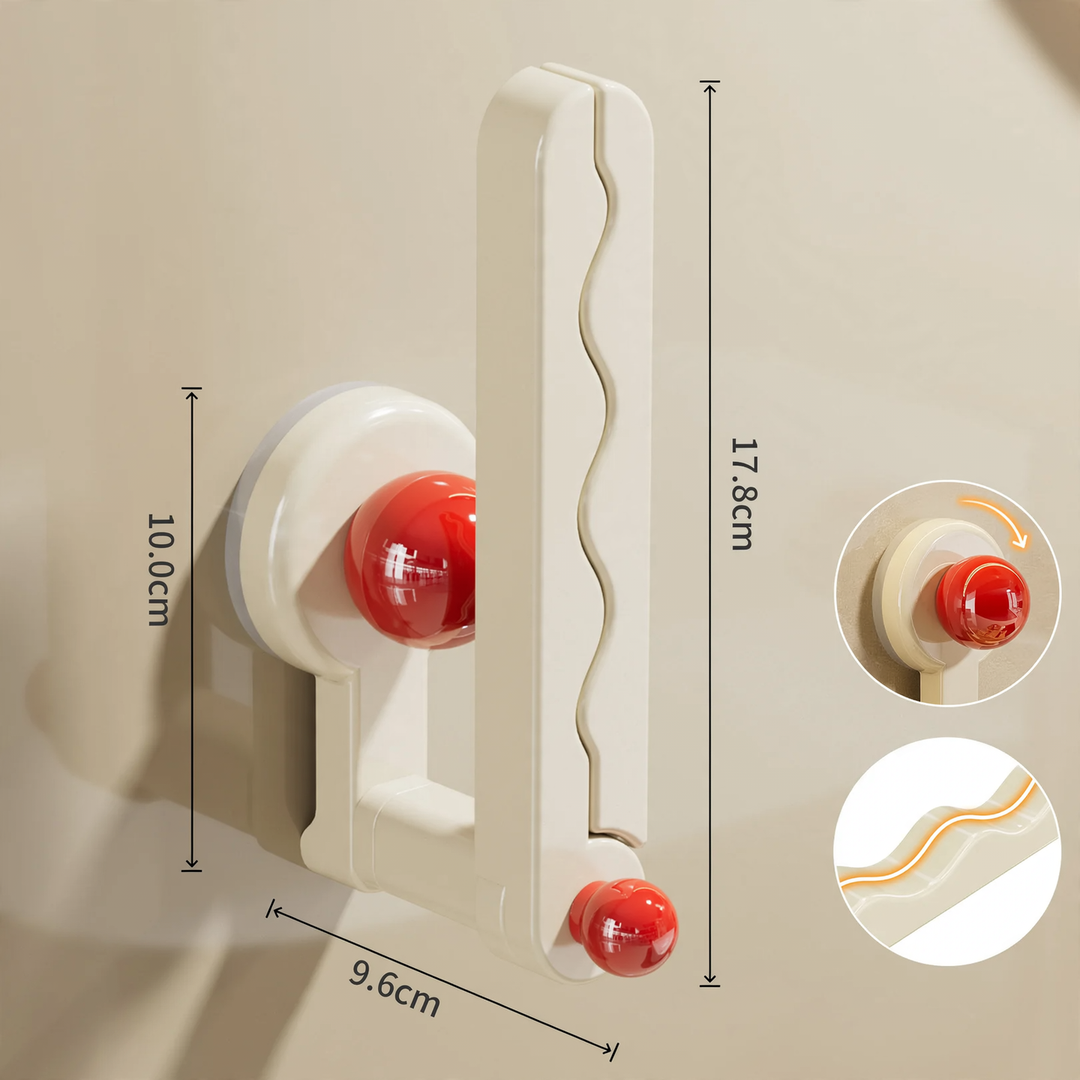 Wall-mounted hairpin organizer