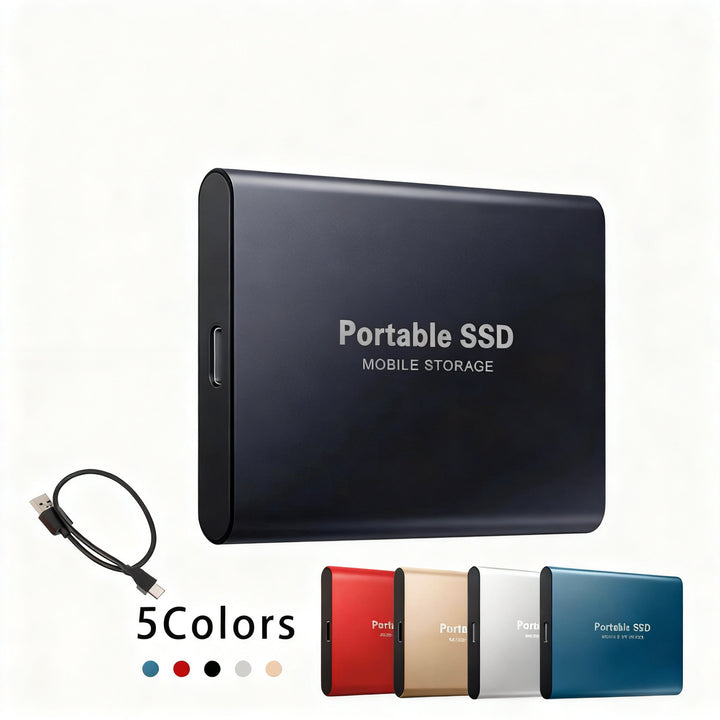 Mobile SSD hard drive, model T5, ultra-thin